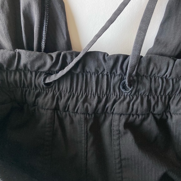 Lululemon Black Strip Two Pockets High Rise Loggers size 4 - Picture 14 of 14